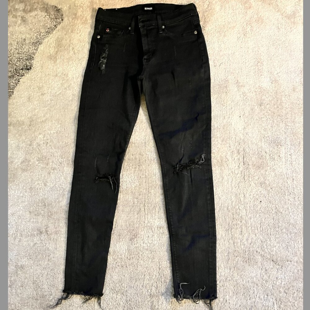 HUDSON RAW HEM SKINNY JEAN/NEVER WORN
